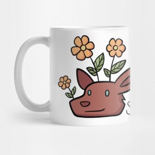 Flower Deer Mug